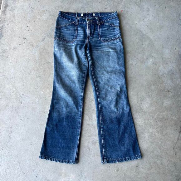 Express y2k Bootcut Jeans Womens size 5/6 - Picture 1 of 3